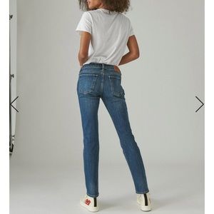 Lucky Brand Sweet Straight Ankle Length Denim Jean